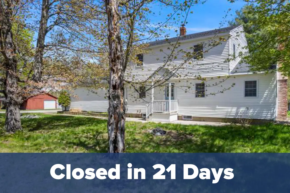 We buy Houses in Portland ME - 21 days